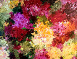 Rhododendren 130x80 cm (verkauft)